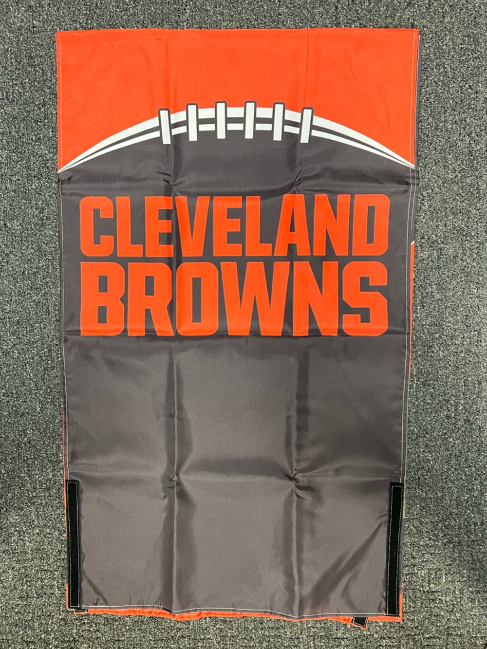 Mydor Cleveland Browns NFL Licensed Two-Sided Fabric Door Wrap - Picture 8 of 13